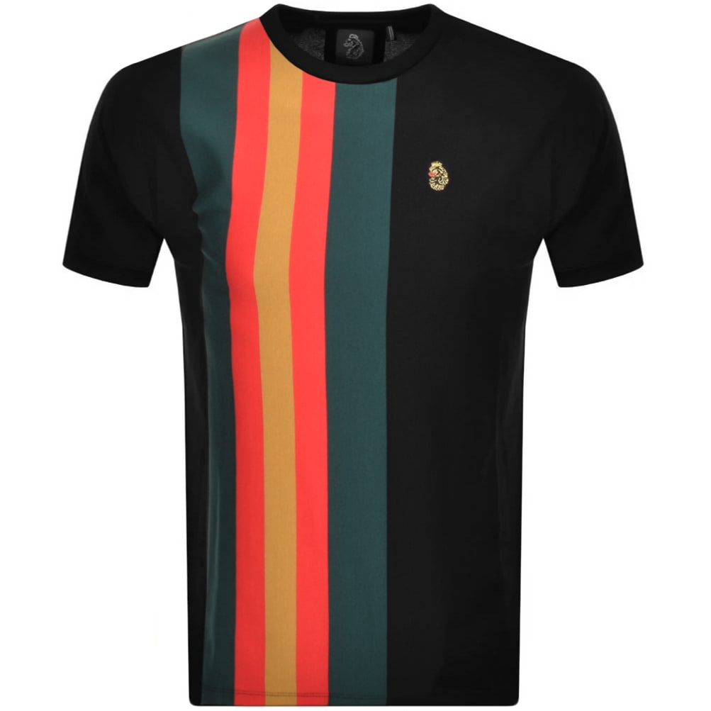 Alternative Image for ProductLuke 1977 Verti Tour Stripe T Shirt Black1
